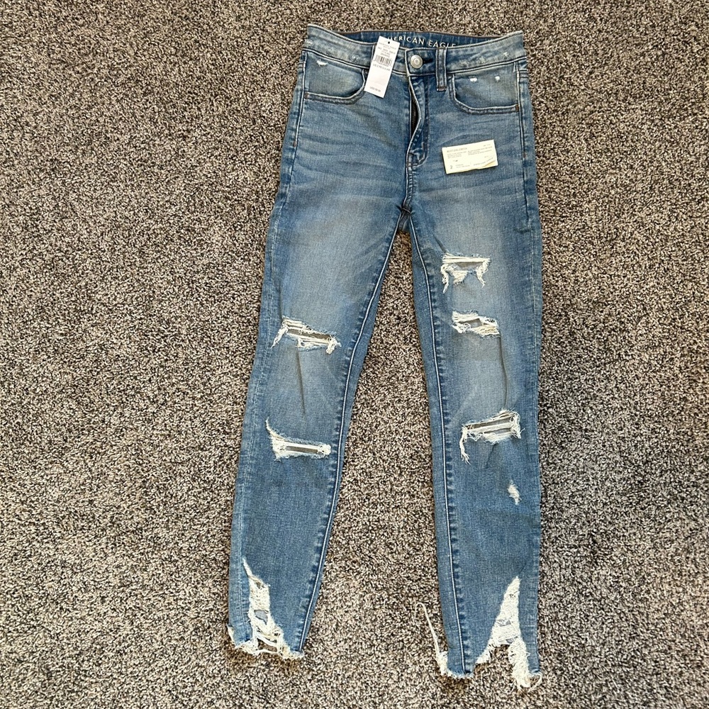 American Eagle jegging crop